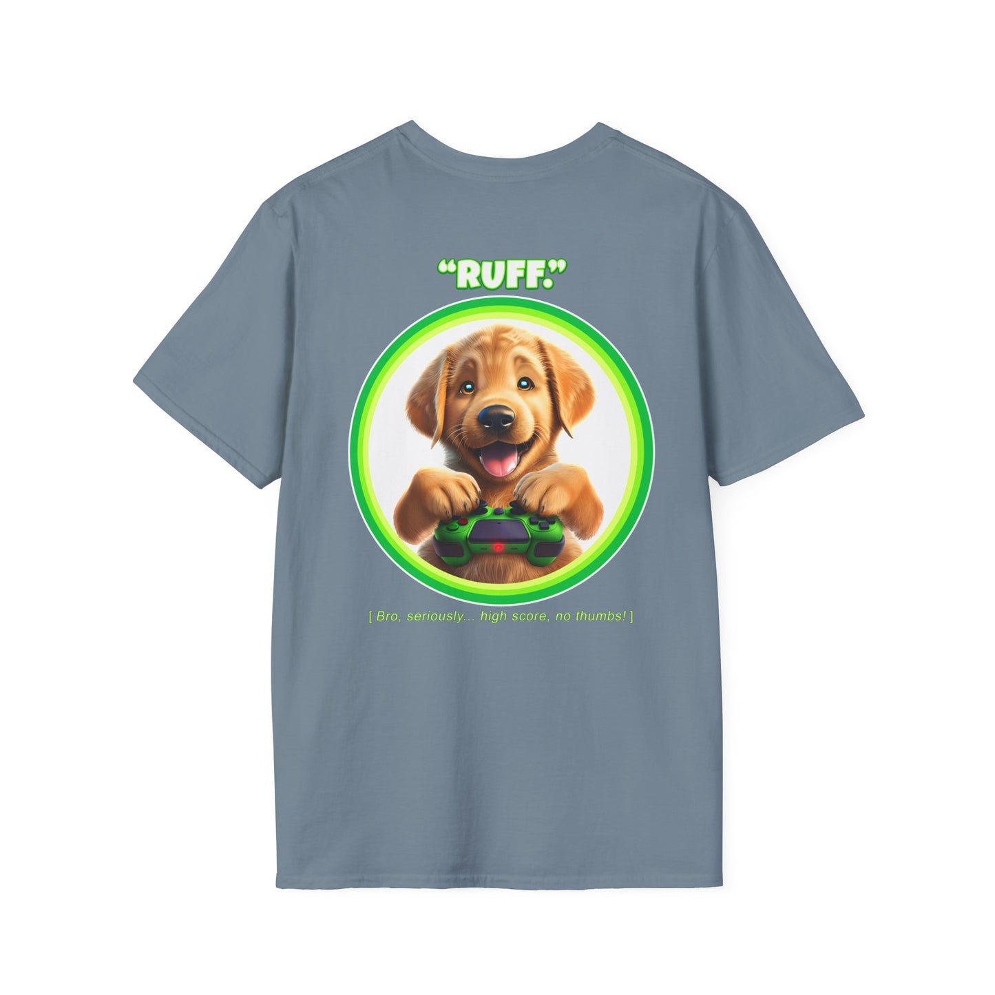 Golden Retriever Ruff (Green)