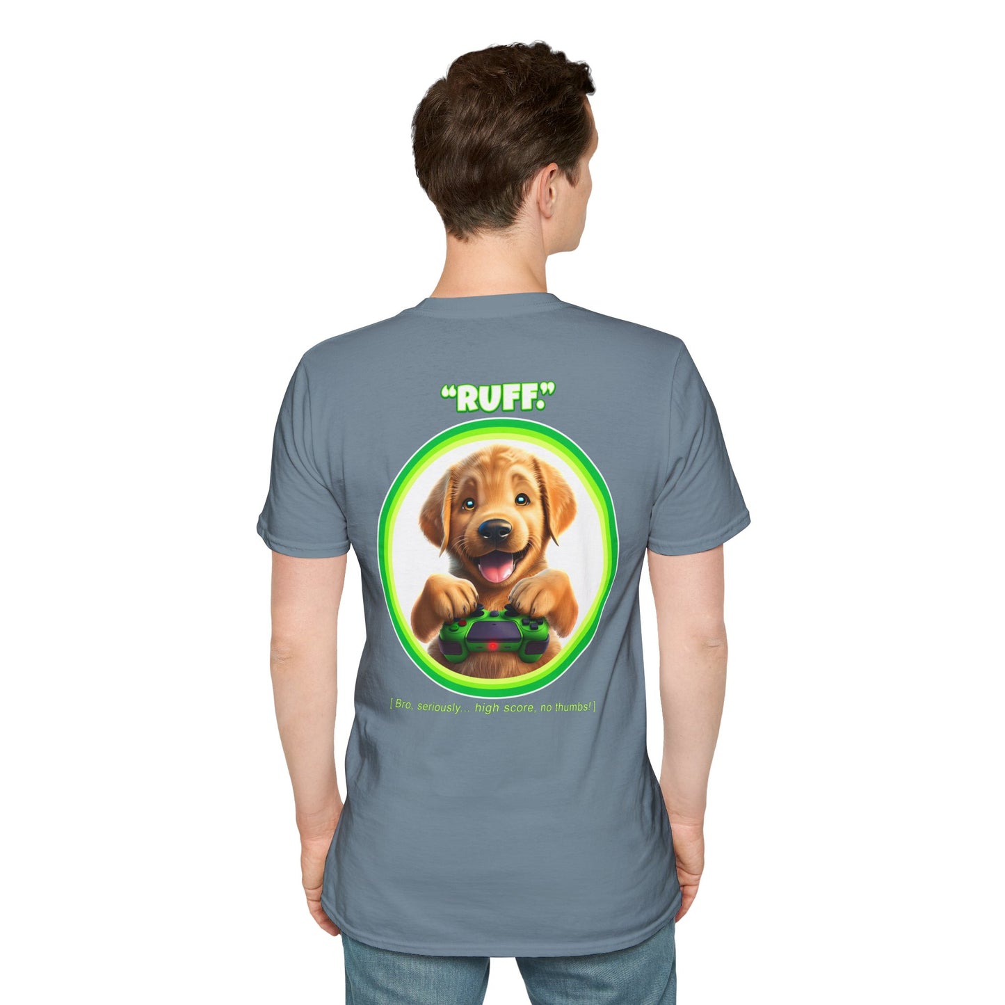 Golden Retriever Ruff (Green)