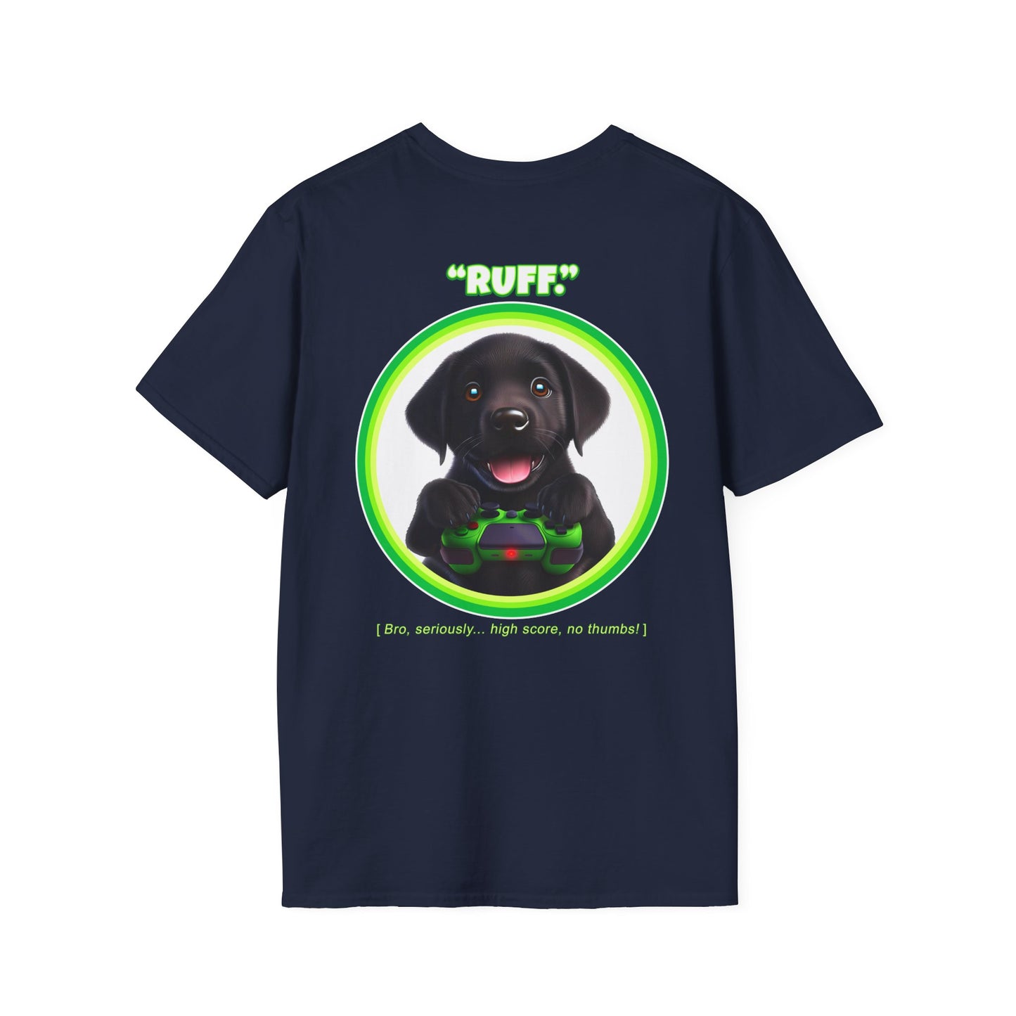 Black Lab Ruff (Green)