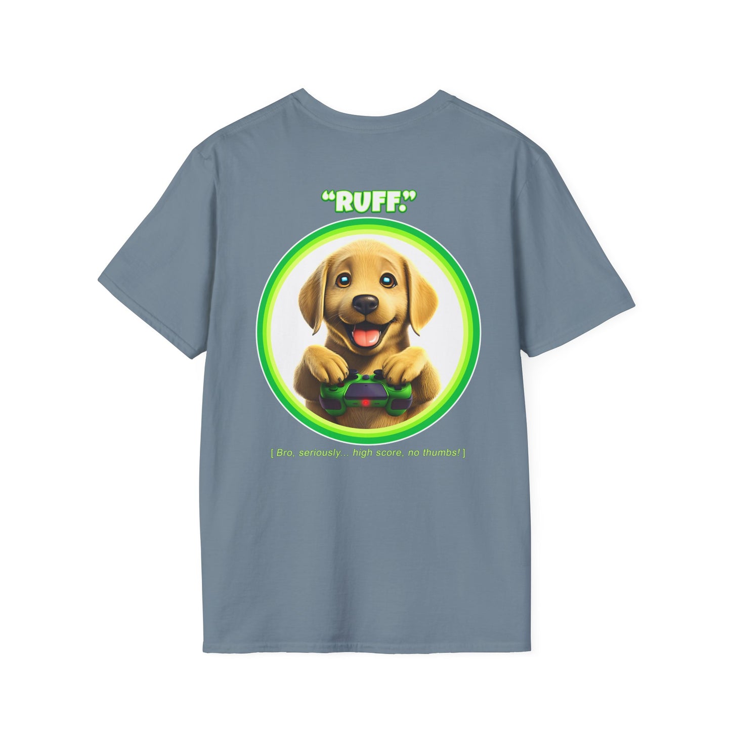 Yellow Lab Ruff (Green)