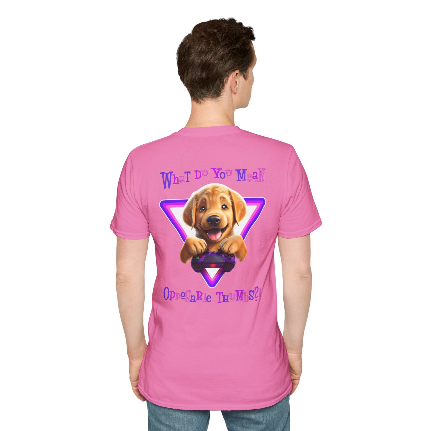 Golden Retriever What? (Purple)