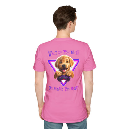 Golden Retriever What? (Purple)