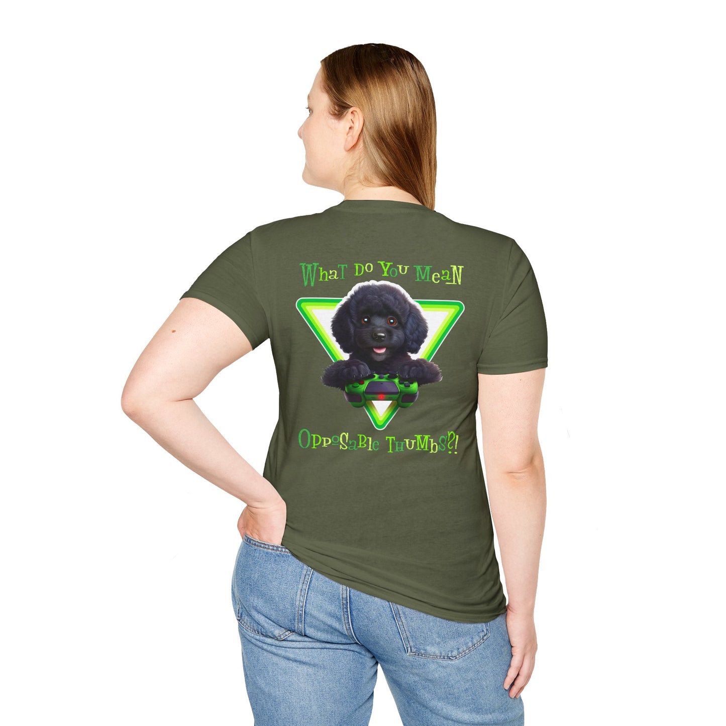 Black Poodle What? (Green)