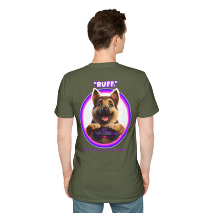 German Shepherd Ruff (Purple)