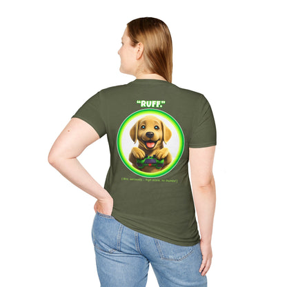 Yellow Lab Ruff (Green)