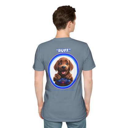 Chocolate Lab Ruff (Blue)