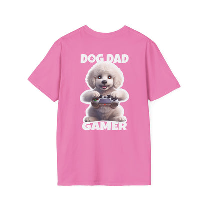 White Poodle Has Dad