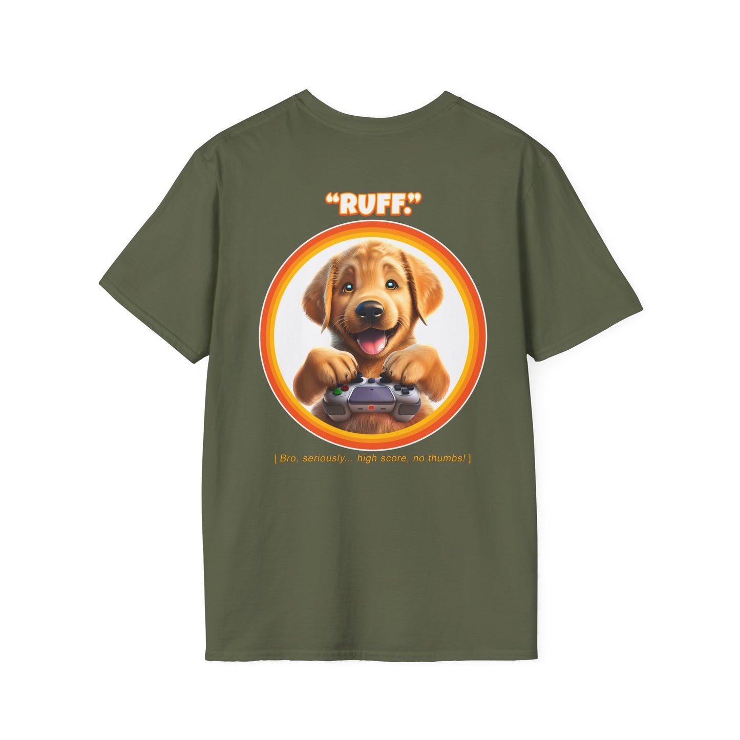 Golden Retriever Ruff (Orange)