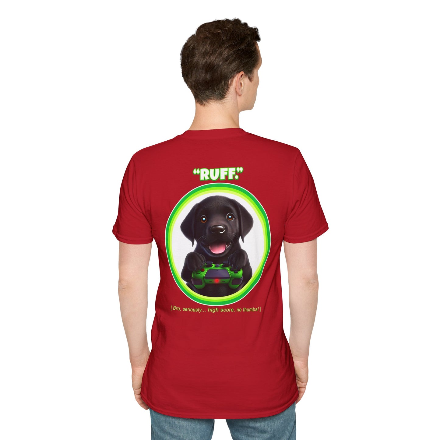 Black Lab Ruff (Green)