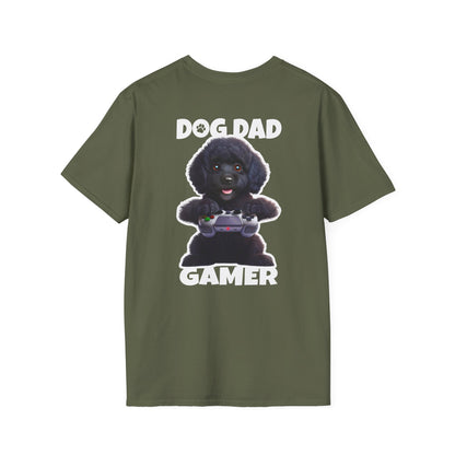 Black Poodle Has Dad