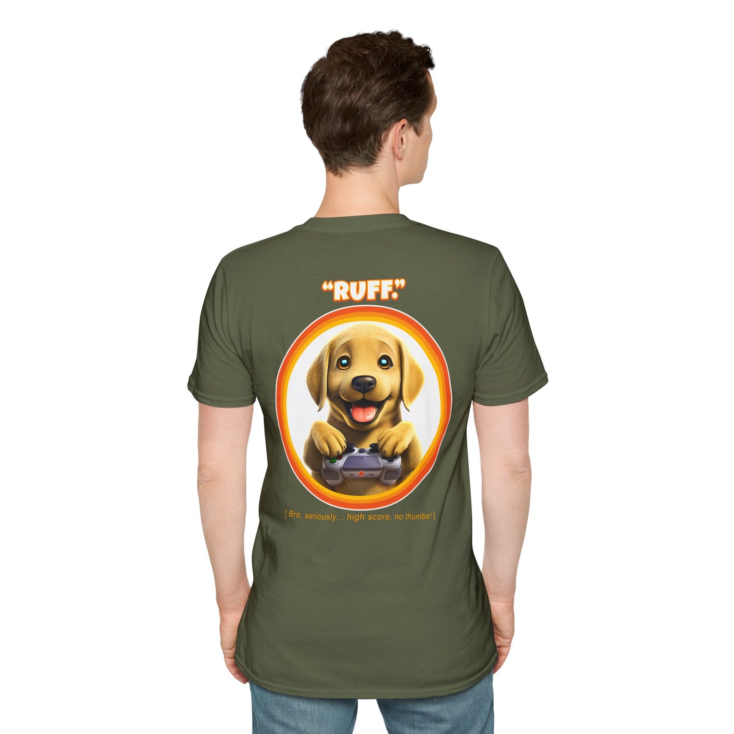 Yellow Lab Ruff (Orange)