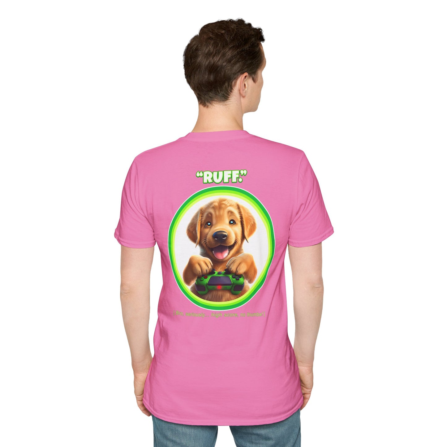 Golden Retriever Ruff (Green)